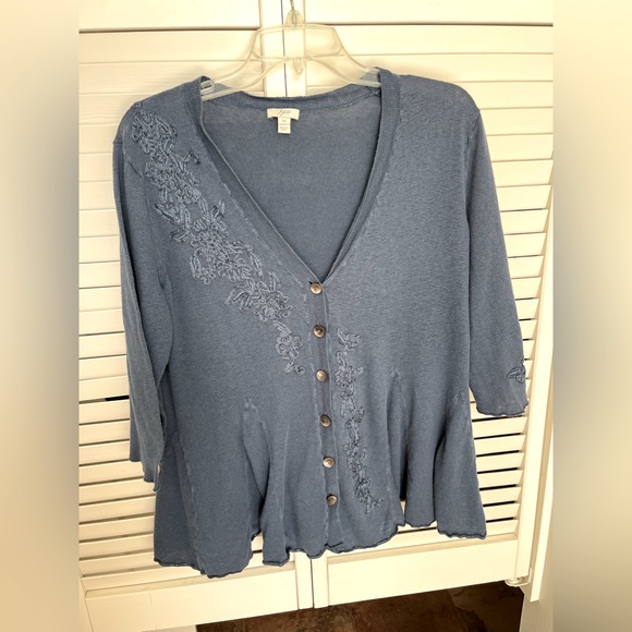 J.Jill plus size cardigan - Picture 1 of 7